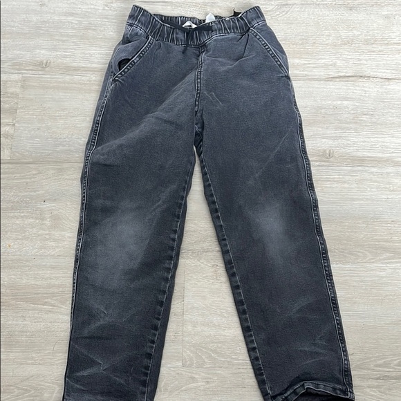 4/$30 H&’ Stylish Gray Denim Pants size 8 - Picture 1 of 1